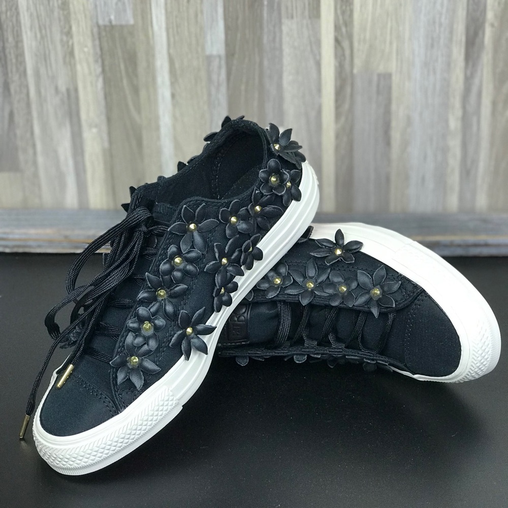 NWT Converse Ctas Classic OX Black WMNS AUTHENTIC - Picture 3 of 8